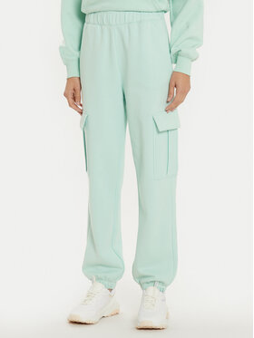 Champion Champion Spodnie dresowe 117554 Zielony Loose Fit