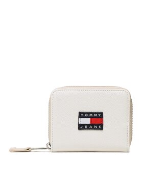 Tommy Jeans Tommy Jeans Portefeuille femme petit format Tjw Heritage Small Za AW0AW14572 Blanc