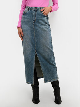 Kaffe Kaffe Jeans suknja Dana 10508123 Plava Regular Fit
