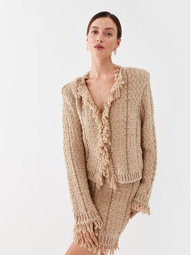 TWINSET TWINSET Кардиган 232TP3630 Бежов Regular Fit