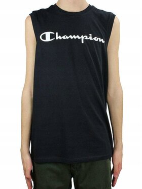 Champion Champion T-Shirt 217147-KK001 Czarny Standard Fit