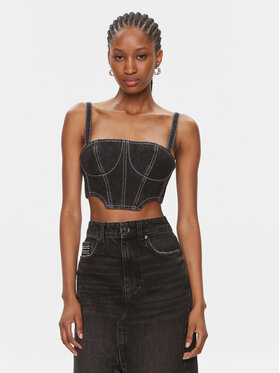 Karl Lagerfeld Jeans Karl Lagerfeld Jeans Top 240J1600 Niebieski Slim Fit