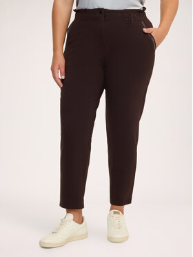 Fiorella Rubino Fiorella Rubino Spodnie materiałowe P857L002444N022 Brązowy Slim Fit