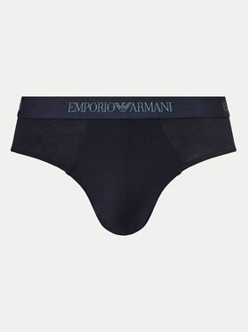 Emporio Armani Underwear Set Od 3 Para Muških Slip Gaća 111624 4F722 75536 Tamnoplava