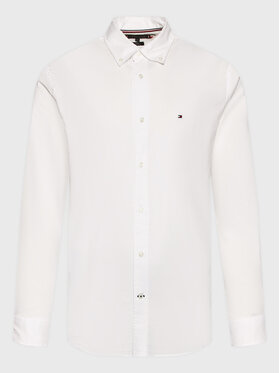 Tommy Hilfiger Tommy Hilfiger Košulja Core Flex Poplin MW0MW25035 Bijela Regular Fit