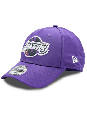 New Era New Era Cappellino 9FORTY Los Angeles Lakers NBA Print Infill 60298639 Viola