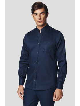 Lancerto Lancerto Koszula Nerea KO073224000005 Granatowy Slim Fit