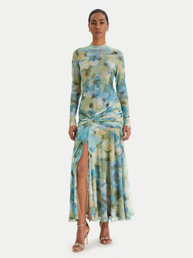 Bardot Bardot Rochie de vară Lea 60243DB1 Verde Slim Fit