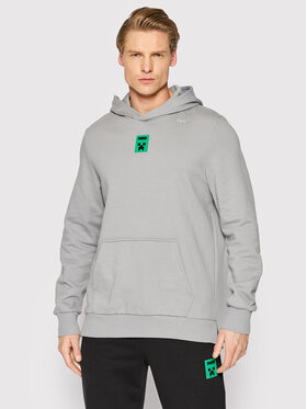 Puma Puma Bluza MINECRAFT 534376 Szary Regular Fit