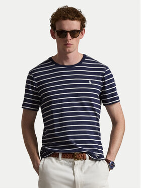 Polo Ralph Lauren Polo Ralph Lauren T-Shirt 710B16648001 Granatowy Regular Fit