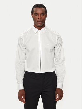 Armani Exchange Armani Exchange Koszula 6DZC27 ZNZRZ 1116 Biały Slim Fit