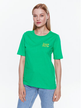 b.young b.young T-särk 20813337 Roheline Regular Fit