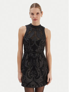 Bardot Bardot Cocktail obleka Relia 60227DB Črna Slim Fit