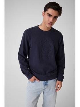 Guess Guess Суитшърт 182749 Светлосин Classic Fit