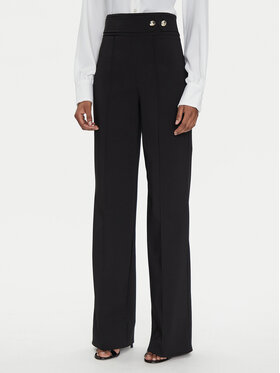 Rinascimento Rinascimento Pantaloni din material CFC0122883003 Negru Regular Fit