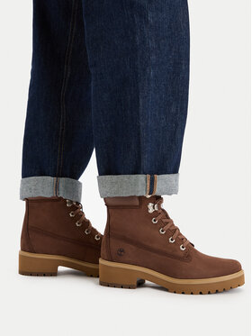 Timberland Timberland Šnurovacia obuv Carnaby TB0A2CT5EM51 Hnedá