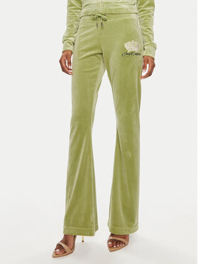Juicy Couture Juicy Couture Pantaloni trening Lisa JCWBJ23330 Verde Regular Fit