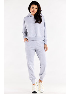 Infinite You Infinite You Dámské kalhoty M319 Šedá Basic Fit