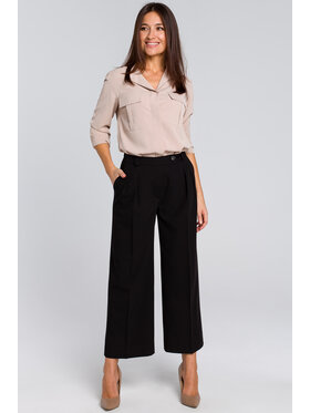 Stylove Stylove Spodnie damskie S139 Czarny Comfort Fit