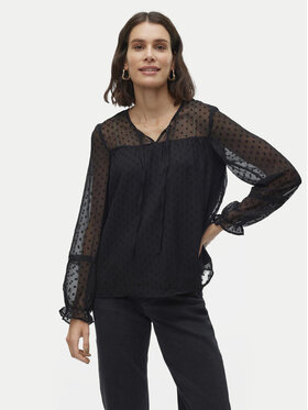 Vero Moda Vero Moda Blusa Leah 10314692 Nero Regular Fit