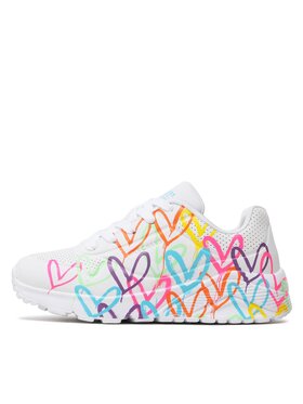 Skechers Superge Uno Lite Spread The Love 314064L/WML Bela