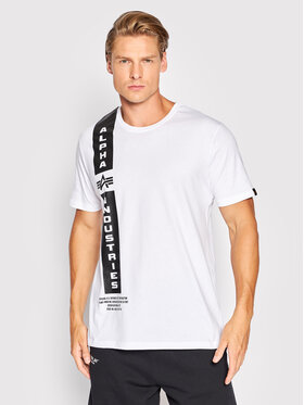 Alpha Industries Alpha Industries T-Shirt Defense 198512 Weiß Regular Fit