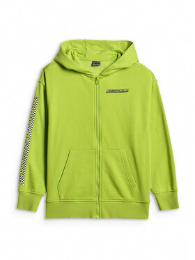 4F 4F Bluza ESPORTS RACING Zielony Loose Fit
