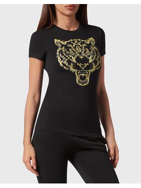 Plein Sport Plein Sport T-Shirt 7083 Černá Regular Fit