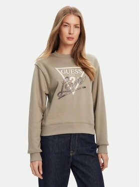 Guess Guess Sweatshirt W5YQ06 KB681 Grün Regular Fit
