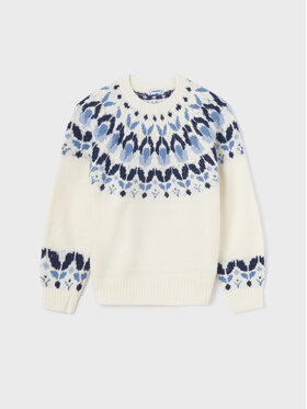 Mayoral Mayoral Sweter 7.303 Écru Regular Fit