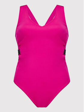 Calvin Klein Swimwear Calvin Klein Swimwear Kupaći kostim Plunge KW0KW01667 Ružičasta