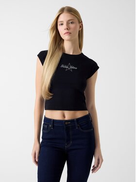 Guess Jeans Guess Jeans T-Shirt 180636 Černá Classic Fit