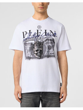 PHILIPP PLEIN PHILIPP PLEIN T-Shirt 31102 Biały Regular Fit