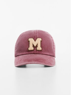 Mango Mango Kšiltovka Varsity 57034025 Červená