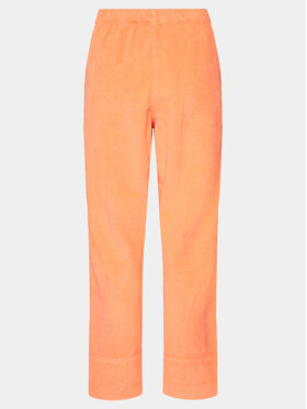 American Vintage American Vintage Spodnie materiałowe Padow PADO137E24 Pomarańczowy Relaxed Fit