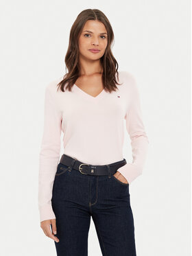 Tommy Hilfiger Tommy Hilfiger Kampsun WW0WW40098 Roosa Regular Fit