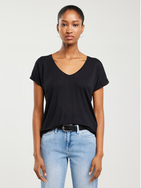 BIG STAR BIG STAR T-Shirt VALERIA Czarny Basic Fit