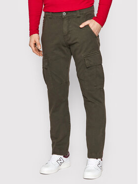Alpha Industries Alpha Industries Kalhoty z materiálu Agent 158205 Šedá Regular Fit