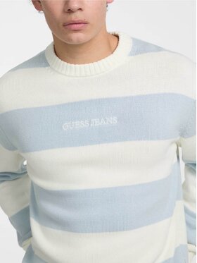 Guess Guess Sweter 168475 Niebieski Classic Fit