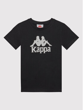 Kappa Kappa T-Shirt 303910J Czarny Regular Fit