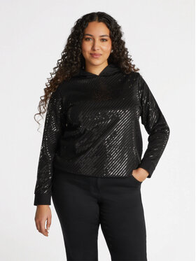Fiorella Rubino Fiorella Rubino Bluza G870L008233N033 Czarny Regular Fit