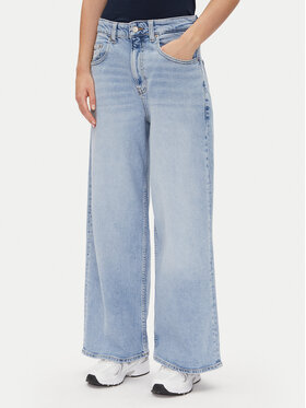 Tommy Jeans Tommy Jeans Džínsy Charlie Mr Loose Wd Bi0112 Co DW0DW20615 Modrá Relaxed Fit