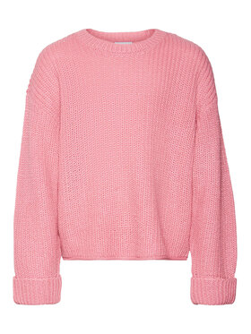 Vero Moda Girl Vero Moda Girl Sweter 10291223 Różowy Regular Fit