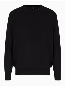 Armani Exchange Armani Exchange Sweter XM000338 AF12291 UC001 Czarny Regular Fit