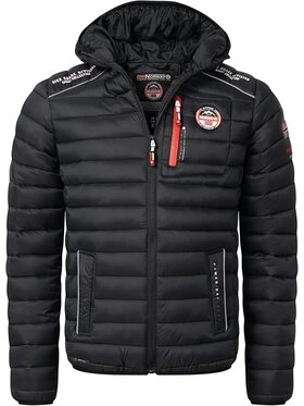 Geographical Norway Geographical Norway Kurtka puchowa WY6357H/GN-NOIR Czarny Regular Fit