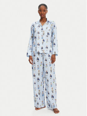 Polo Ralph Lauren Polo Ralph Lauren Pijama 4P8046 Albastru Relaxed Fit