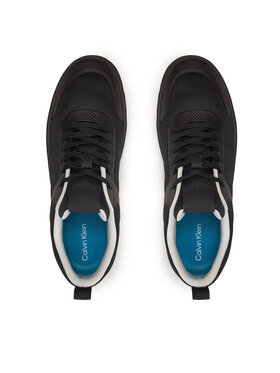 Calvin Klein Superge Low Top Lace Up Knit HM0HM01488 Črna