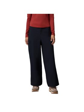 Columbia Columbia Spodnie outdoor Rail to Trail Wide Leg 2172502010 Czarny Relaxed Fit