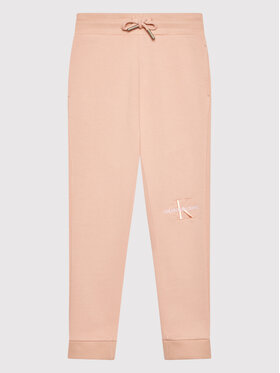Calvin Klein Jeans Calvin Klein Jeans Pantalon jogging Monogram Embroidery IG0IG01076 Rose Regular Fit