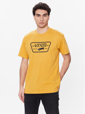 Vans Vans T-krekls Full Patch VN000QN8 Dzeltens Classic Fit